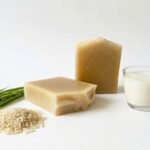 Honig und Reismilchseife / صابونة العسل و حليب الأرز