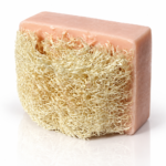 Rose Loofah Glycerin Soap