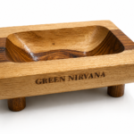 Natural Wooden Soap Dish Xl